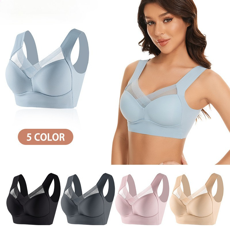 Yoga Fitness Plus - L-6XL плюс размер бюстгальтер без косточек