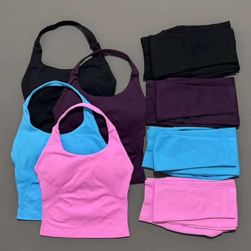 Yoga Fitness Outfit - Комплект из 2 предметов: женский спортивный