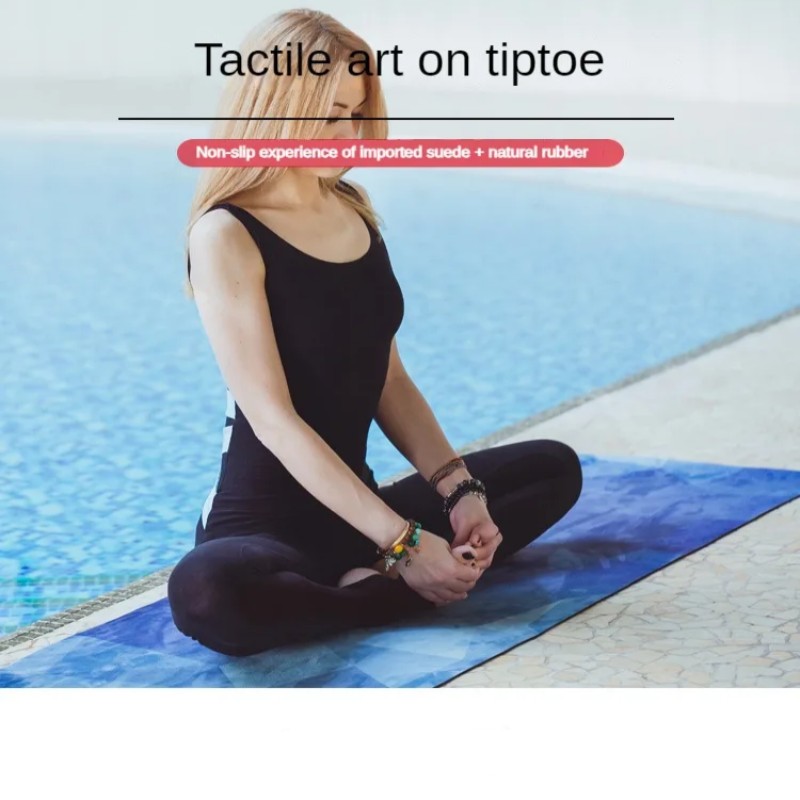 Zen Yoga Fitness - Zen Rhyme Складная портативная противоскользящая драпировка