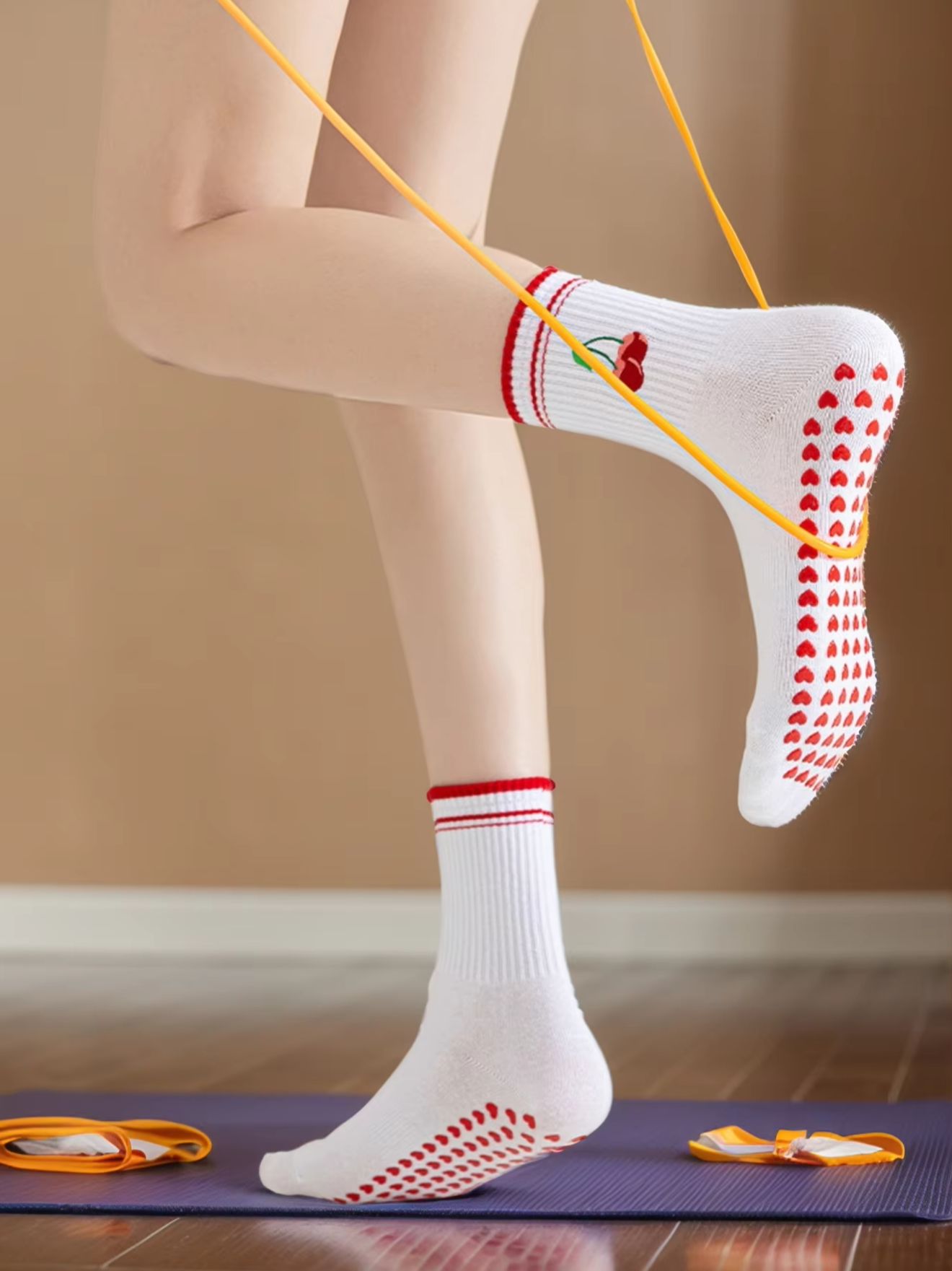 Fitness Yoga - 1 пара профессиональных носков для йоги,