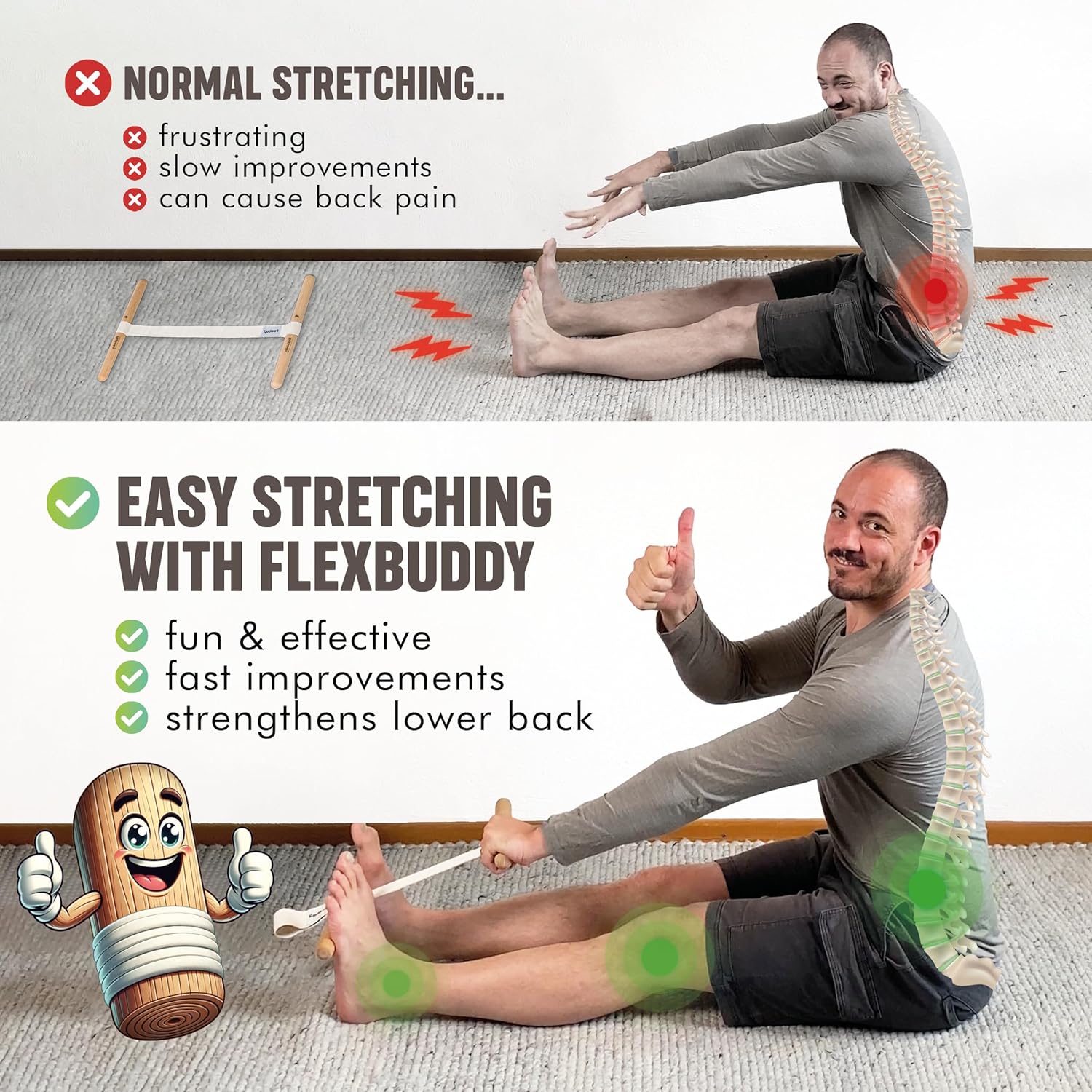 Растяжитель для подколенных су – обзор и цена Fitness Yoga