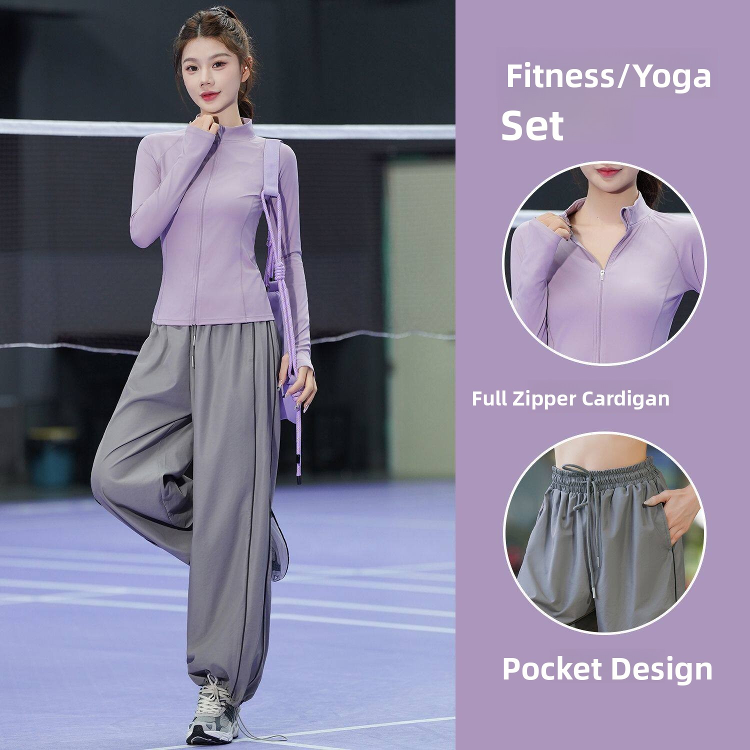 Женский комплект спортивной од – обзор и цена Yoga Fitness Outfit