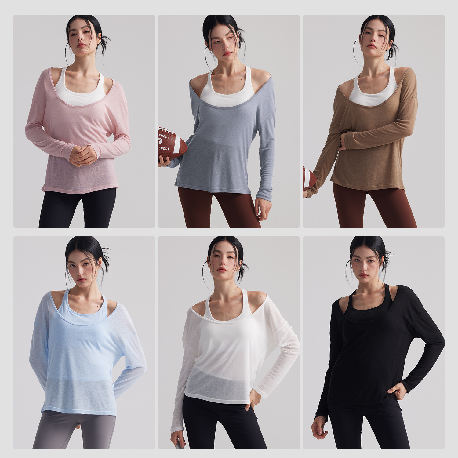 Женская свободная полупрозрачн – обзор и цена Yoga Fitness Outfit