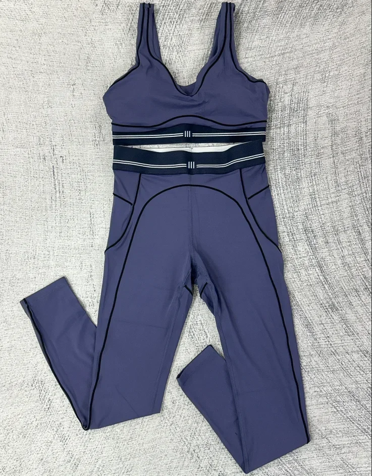 Комплект из топа и брюк: дышащ – обзор и цена Yoga Fitness Outfit