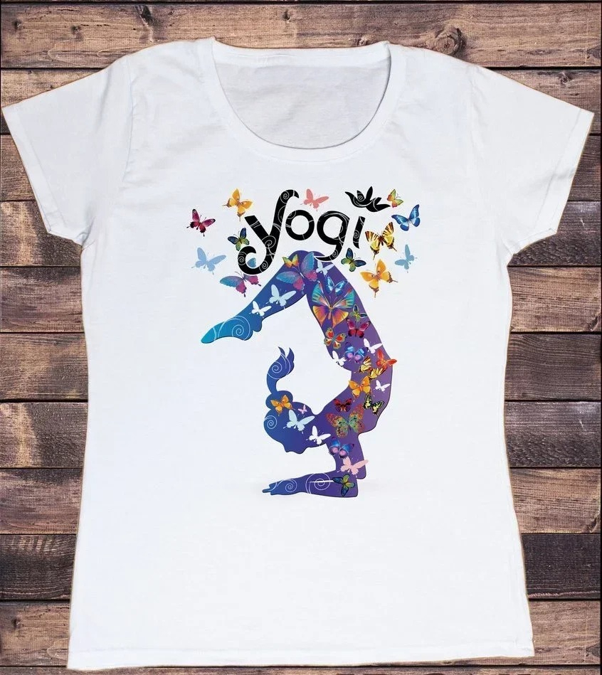 Женская футболка больших разме – обзор и цена Yoga Fitness Plus
